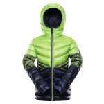 Dětská hi-therm bunda ALPINE PRO ROGO lime green 104-110