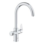 GROHE - Blue Pure Dřezová baterie BauCurve s filtrační funkcí, chrom 30580000