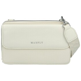 Trendy dámská koženková crossbody peněženka Radola, krémová