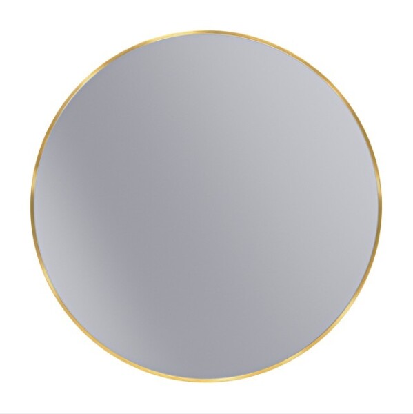 Erga Round, kulaté zrcadlo 90cm, zlatý rám, ERG-V01-ROUND-9090-GD