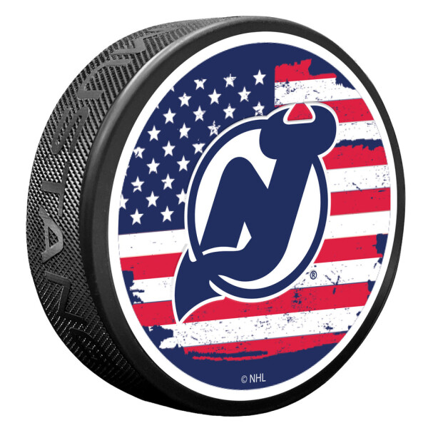 Mustang Puk New Jersey Devils NHL Patriot