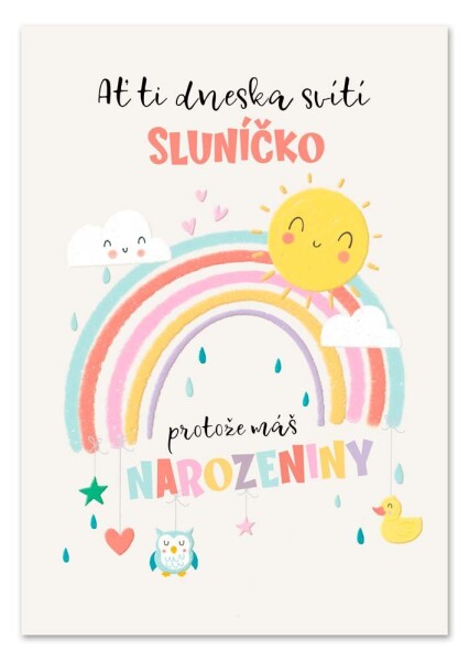 Blahopřání - Boky jako skříň