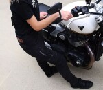 Dámské džíny Trilobite Parado doublelayer Aaaa slim fit black level 2 - 32 / černá