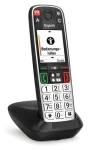 Gigaset EASY 500 černá / Bezdrátový telefon / se základnou / pro seniory / SOS tlačítko (S30852-H3115-R101)