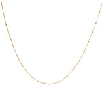 ELENYS Beads Chain – pozlacený náhrdelník 18K žluté zlato Délka: 42+5,5 cm / max. 47,5 cm