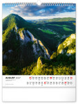 Nástěnný kalendář 2027 Notique Čarokrásne Slovensko, 30 x 34 cm