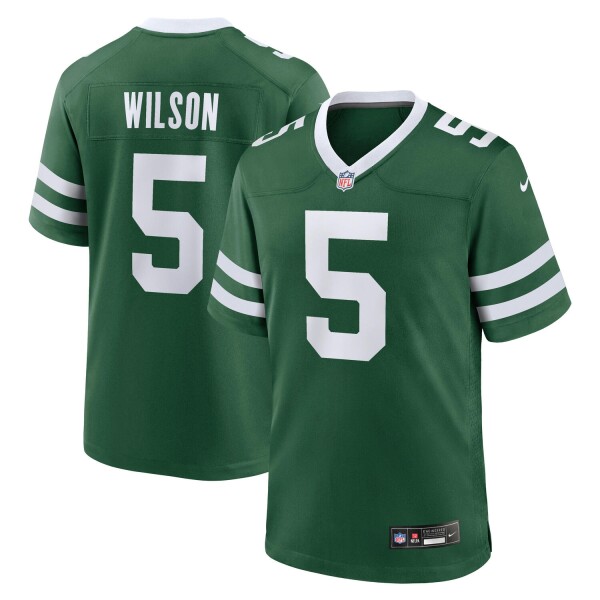 Nike Pánský dres New York Jets NFL Garrett Wilson #5 Game Velikost: S