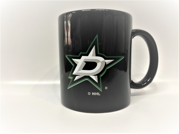 Hrnek Dallas Stars NHL Primary Logo Black