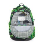 Bagmaster LINCOLN 25 A studentský batoh – zeleno-černý