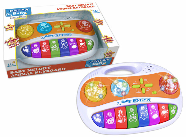 Baby Melody box s 8 klávesami - Bontempi