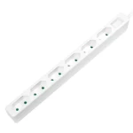 LogiLink LPS231 bílá / Prodlužovací kabel / 6 zásuvek / 1,5 m / 3400 W (LPS231)