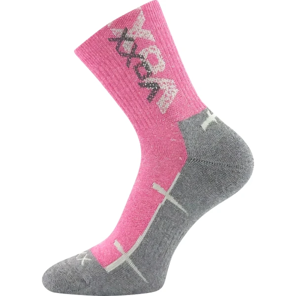 VOXX Ponožky sportovní WALLI s ionty stříbra TMAVĚ RŮŽOVÉ 39-42 126681
