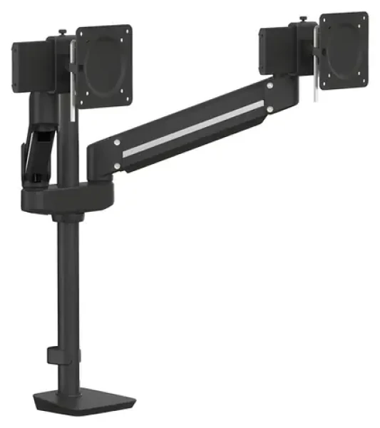 Fellowes TALLO Modular 2MS černá / Držák monitoru / 2 ramena vedle sebe / plynová vzpěra / VESA 75×75, 100×100 / max 32" (FELFERGARMTALM2MSN)