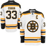 Reebok Pánský Dres Zdeno Chára #33 Boston Bruins Premier Jersey Away Velikost: M