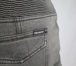 Pánské džíny na moto Trilobite Acid Scrambler doublelayer Aaa grey - 44 / šedá