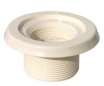 Základní prvek trysky MTS, R 2“ připojení závitem AG 2“ x 1½“ ABS, délka 40 mm, barva bílá, pro fóliové a předvyrobené bazény