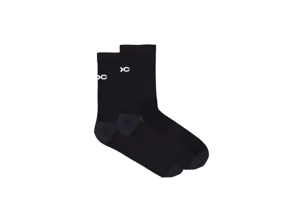 POC Cadence Road Socks Uranium Black