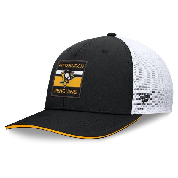 Fanatics Pánská kšiltovka Pittsburgh Penguins NHL Authentic Pro A/Cap Structured Mid-Crown Adj Cap
