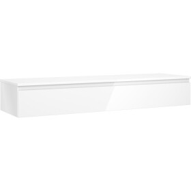 MEXEN/S - Orio koupelnová skříňka pod umyvadlo 160 cm s deskou, 1 šuplík, bílá lesk 91A10-16023-1-BFC00