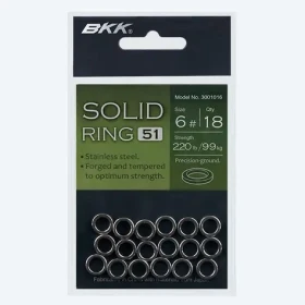 BKK Kroužek Solid Ring-51 Velikost 5 68kg 18ks (D-S0-1023)