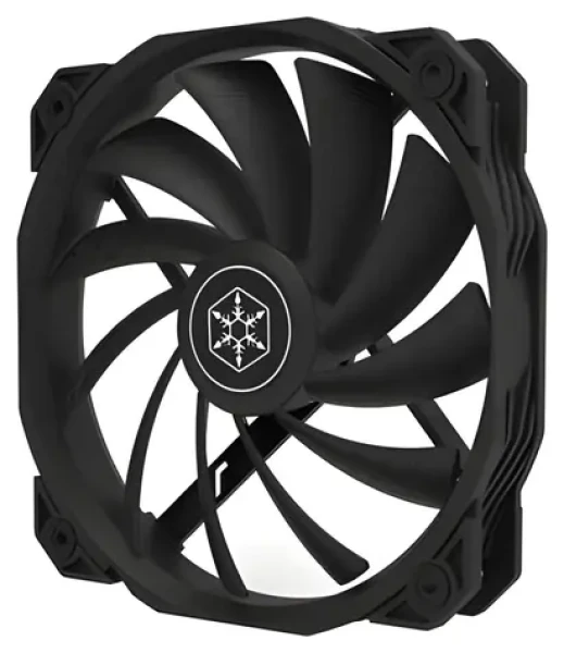 SilverStone Shark Force 160 černá / Ventilátor / 160mm / FDB ložisko / 38,1 dB / 4-Pin PWM (SST-SF160B)