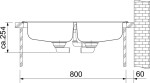 FRANKE - Euroform Nerezový dřez EFN 620-78, 78x48 cm 101.0120.102