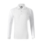 Dětské tričko Pique Polo LS (bílé) 158 cm/12 let