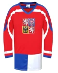 SportTeam Hokejový dres ČR 1 červený, vel. M / Hokejový dres / 100% polyester