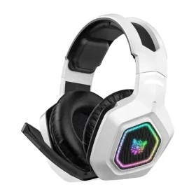 ONIKUMA B100 bílá / Herní sluchátka / mikrofon / BT 5.3 / 2,4 GHz / RGB (B100 White)