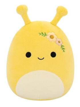 Squishmallows Žlutý slimák Zarina