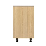 Koupelnová skříňka s umyvadlem Naturel Lucca 79x70x45 cm dub mat LUCCA80D LUCCA80D