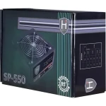 Inter-Tech HIPOWER SP-550 / Zdroj / 550 W / Aktivní PFC / 120 mm ventilátor / 85 % (88882110)