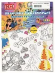 Pexi Vybarvovací ubrousky - Princezny