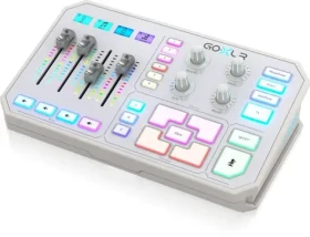 TC Helicon GO XLR-WH / Digitální mixážní pult / 3.5 mm / XLR / 24 tlačítek / USB 2.0 (35000059)