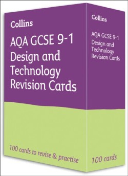 AQA GCSE 9-1 Design & Technology Revision Cards - Collins GCSE