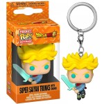 Funko POP Keychain: Dragon Ball Super - Super Sayian Trunks w/Spirit Sword