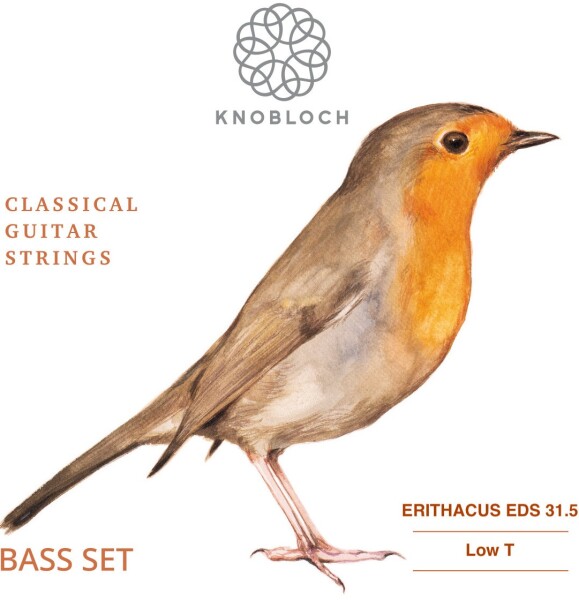 Knobloch ERITHACUS Double Silver Bass Set Low Tension 31.5