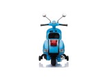 Mamido Dětský elektrický skútr Vespa modrá