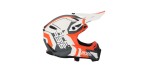 Acerbis přilba MX Profile 22-06 bílá/oranž Xxl