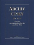 Archiv český XLII Nejstarší městská kniha táborská let Alena Černá,