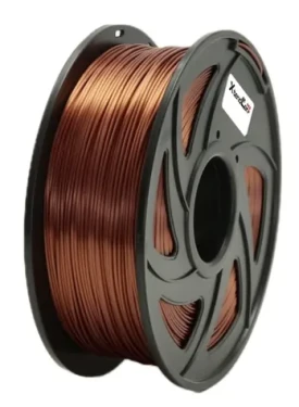 XtendLan PETG filament hnědá / struna pro 3D tiskárnu / PETG / 1.75mm / 1kg   (3DF-PETG1.75-RCR 1kg)