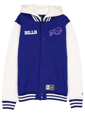 New Era Pánská bunda Buffalo Bills NFL Letterman Hooded Velikost: XL