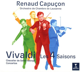 The Four Seasons / Violin Concertos - Renaud Capucon - LP - Antonio Vivaldi
