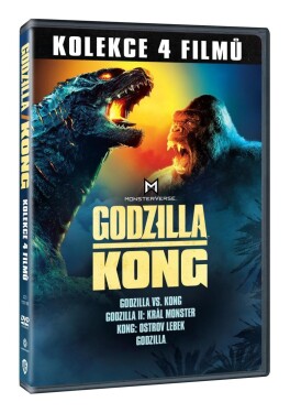 Godzilla a Kong kolekce (4DVD)