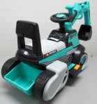 Mamido Dětský elektrický bagr C3 modrý