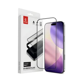 Crong 3D Armour Glass / Ochranné sklo / tvrzené / Apple iPhone 17 / s instalačním rámečkem (CRG3DAGIP1763)