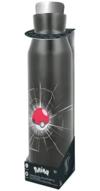STOR Láhev na pití Pokémon / Nerezová / Termo / 580 ml (ST01051EPM)