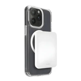 Puro Slim Power Mag bílá / Powerbanka / 4200 mAh / MagSafe / USB-C (PUFCBB40P2MAGWHI)