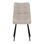 Jídelní židle, hnědá, látka, DCL-193 CAP2