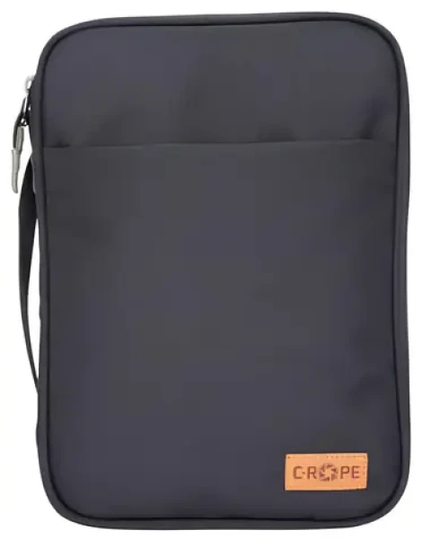 C-ROPE Organizér kabelů a elektroniky L černá / Organizér / voděodolný / kapsa na tablet do 11 palců / 22×30×7,5 cm (CRP-EOR-L-BLK)